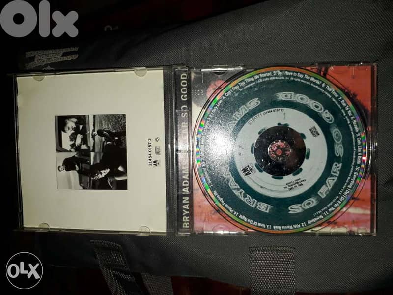 Original CD Bryan Adams 1993 (SO FAR SO GOOD)(A&M Records)made in USA 6