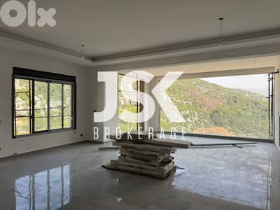 L20747 - An Apartment With Terrace For Sale in Baabdat