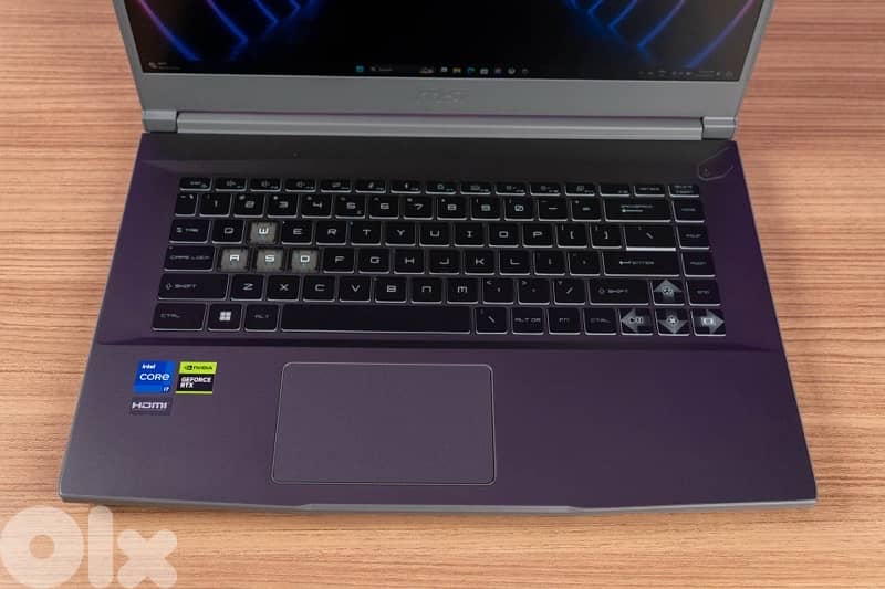 MSI thin 15 gaming laptop 1