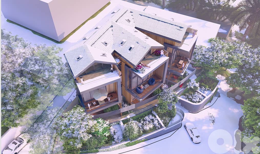 L20773 - Under Construction 2 Bedrooms Duplex Chalet For Sale in Fakra 7