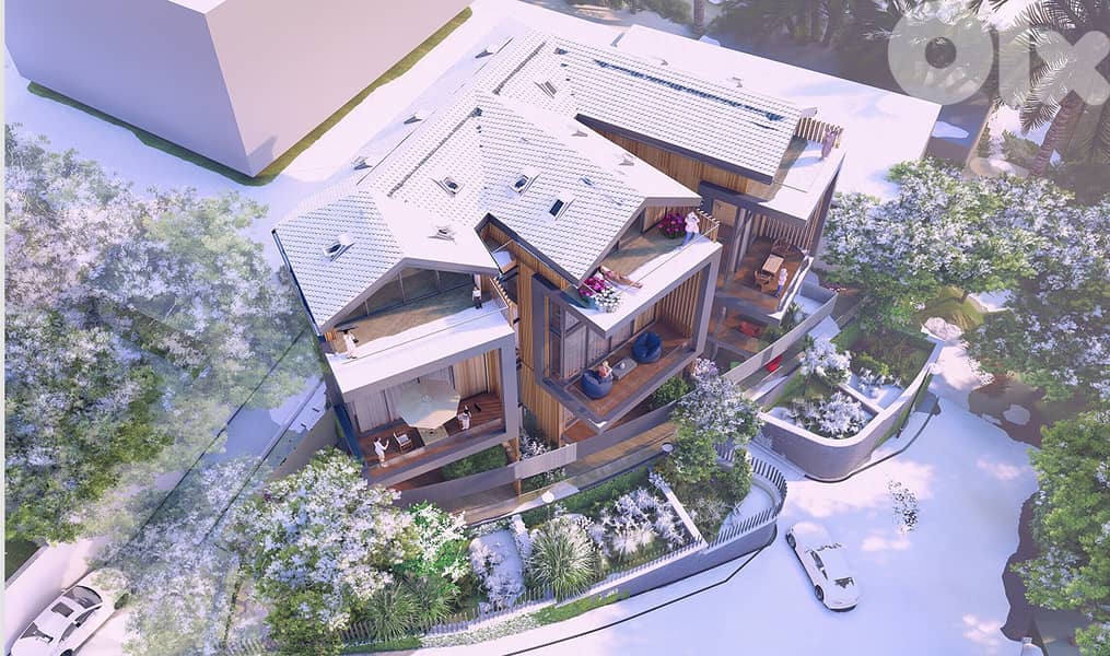 L20774-Under construction Duplex Chalet with Garden For Sale In Fakra 7
