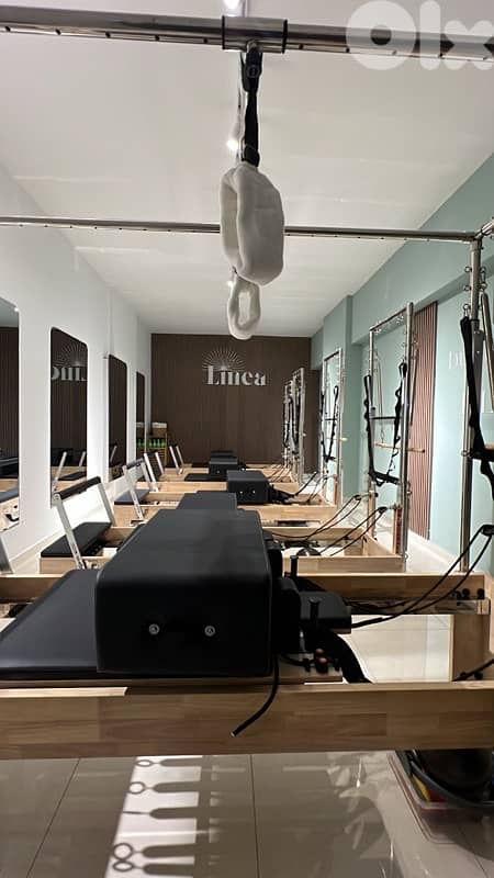 pilates reformer with tower and cadillac 1