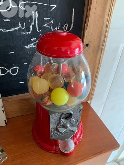 retro gum coin container vintage deco gift