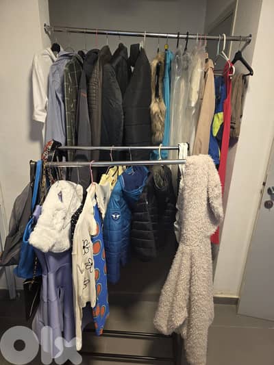 Selection of clothes for men and women