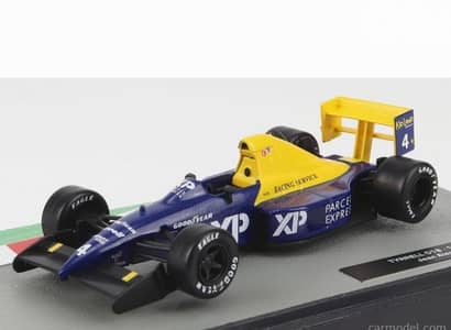 Jean Alesi Tyrrell 018 1989 diecast car model 1;43