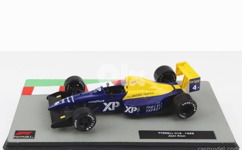 Jean Alesi Tyrrell 018 1989 diecast car model 1;43 1