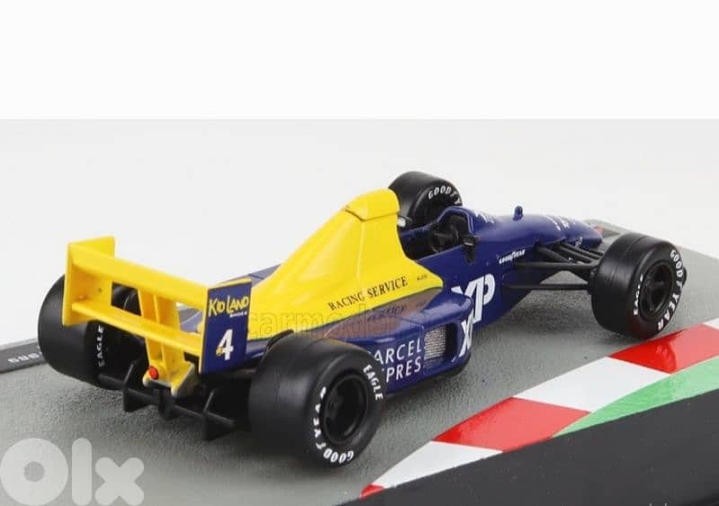 Jean Alesi Tyrrell 018 1989 diecast car model 1;43 2