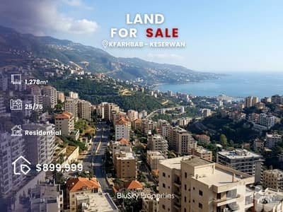 Land For SALE In Kfarhbab أرض للبيع #CA