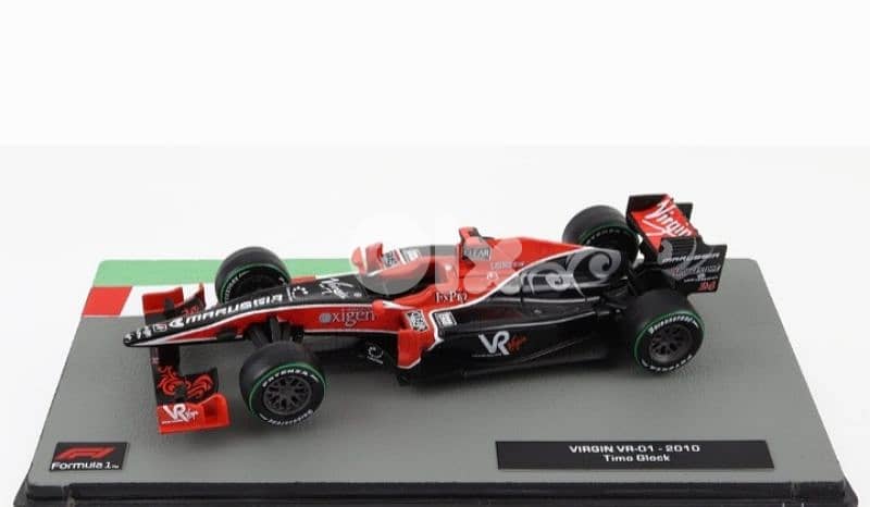 Timo Glock Virgin VR 01 2010 diecast car model 1;43 1