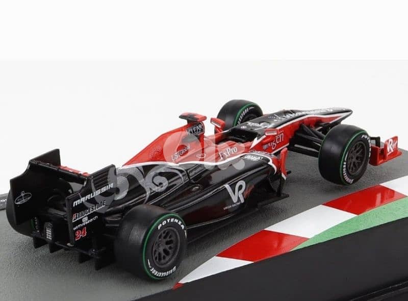 Timo Glock Virgin VR 01 2010 diecast car model 1;43 2