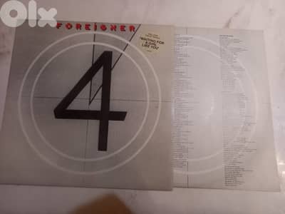 Foreigner ‎– 4 Vinyl, LP, Album