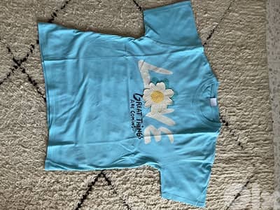 Blue flower shirt from Zara kids, size 11-12