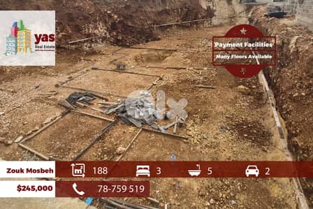 Zouk Mosbeh 188m2 | Payment Facilities | Delivery 2028 | MCH