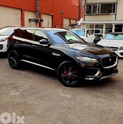 JAGUAR F-PACE S V6 AWD 380HP 2017 MINT CONDITION CALIFORNIA CAR