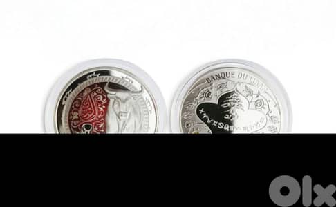 Banque Du Liban Zodiac Silver Coin – Taurus (OPEN FOR TRADE)