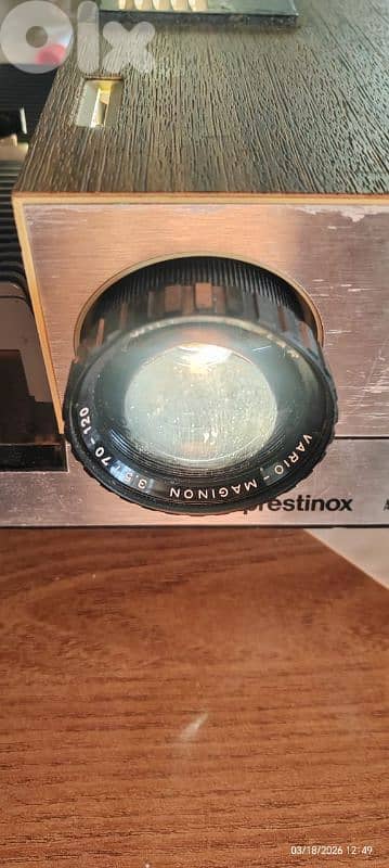 Vintage Prestinox 4R slide projecto 1