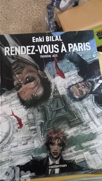 comic - enki bilal - Rendez-vous a Paris