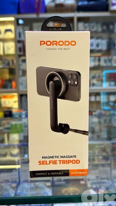 Porodo magsafe selfie tripod 65cm