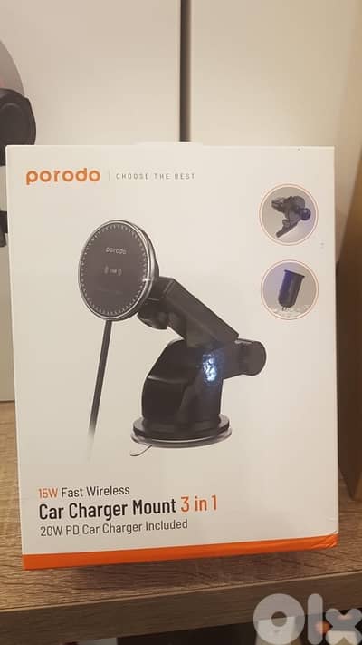 Porodo car charger mount PD-MCCCM