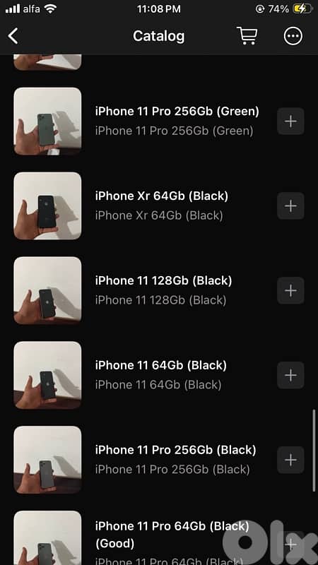 sale iphone/samsung/tecno 1