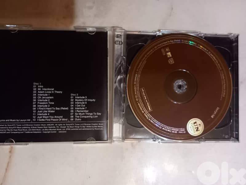 Lauryn Hill – MTV Unplugged 2.0 	 2 x CD, Album 1