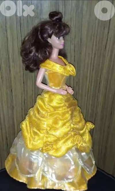 Princess BELLE-BEATY &THE BEAST Disney rare Mattel1993 as new doll=30$