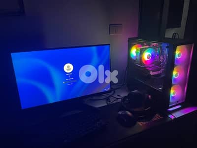 Gaming pc + Monitor 200hz
