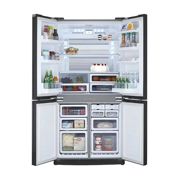 Refrigerator SHARP 4Doors SJ-FE87SS 1