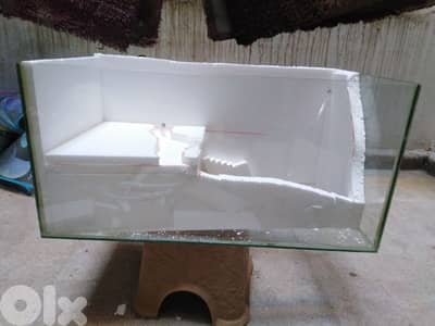 aquarium for fish and decorations  70$