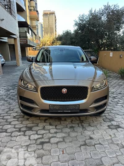 Jaguar F-pace V6 35t 2017 Quartzite bronze on black (clean carfax)