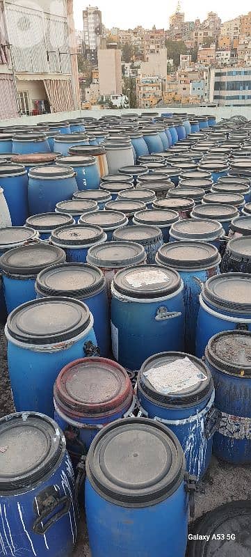 Industrial drums and gallons