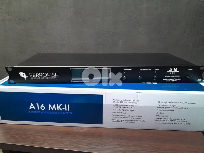 RME Ferrofish A16 MkII AD/DA Converter 1