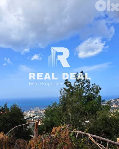 Land for sale in kfarehbab , with open sea view