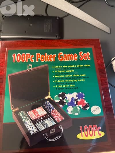 100Pc poker set