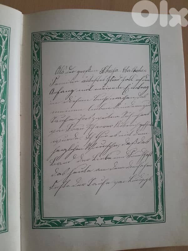 1910 rare visitor book handwritten collectable 29x16 cm 5