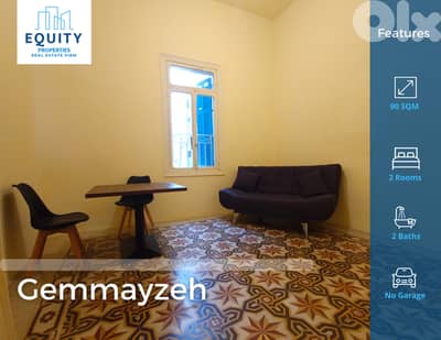 Furnished 90 SQM Apartment For Rent In Gemmayzeh Achrafieh #AA24687