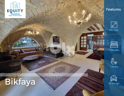 830 SQM Exceptional Villa For Sale in Bikfaya #KC2471