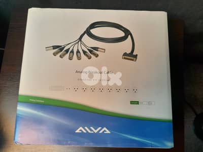 RME ALVA Breakout Cables ANALOG & AES/EBU D. Sub25 To XLR - Length 6m