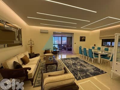 Furnished 170m2 apartment+terrace+sea view 4sale in Hboub-شقة في حبوب