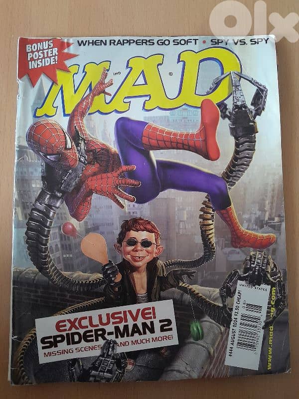 vintage 7 MAD magazines very. complete. 4
