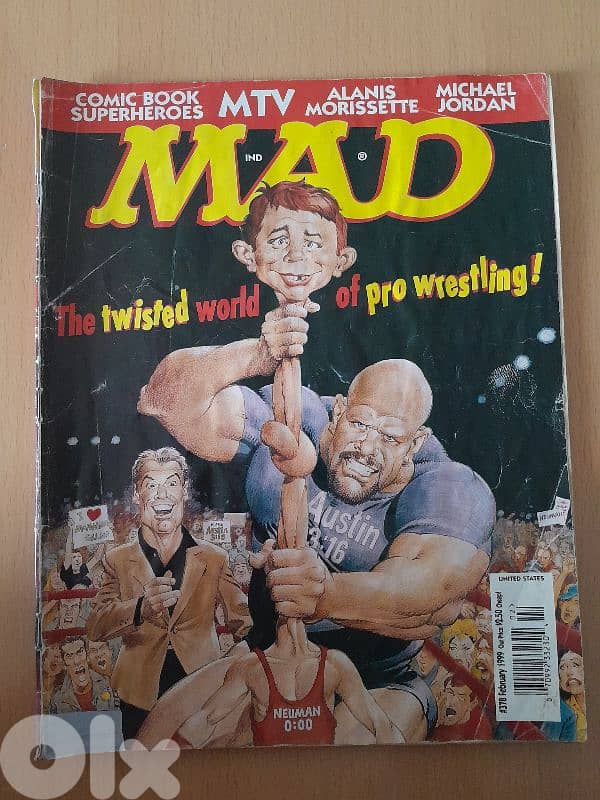 vintage 7 MAD magazines very. complete. 7