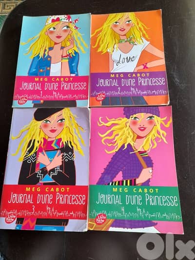 Journal d’une Princesse (The Princess Diaries)–Books 1–4 Bundle