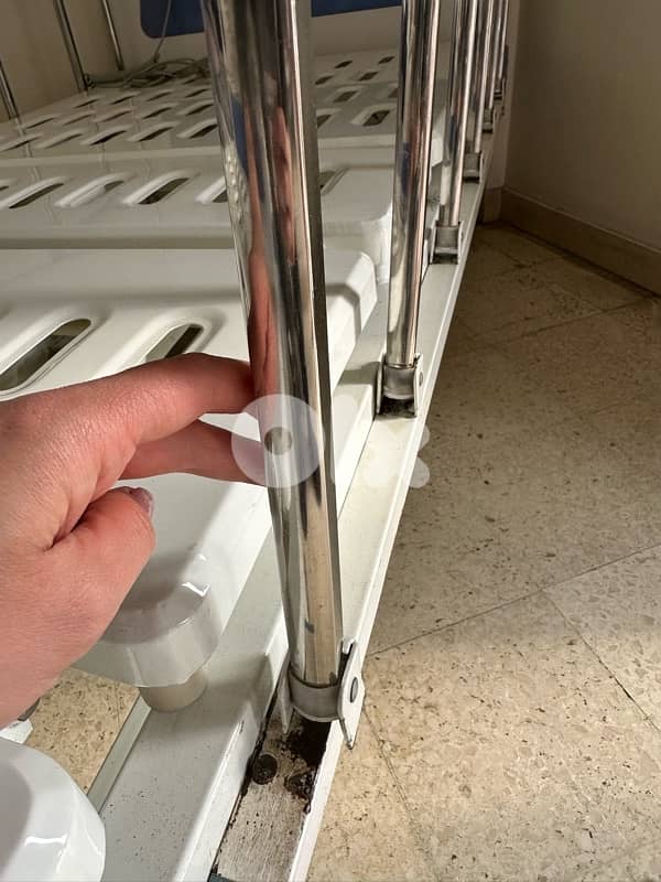 Automatic Hospital bed & Mattress + Bubble Mattress 8