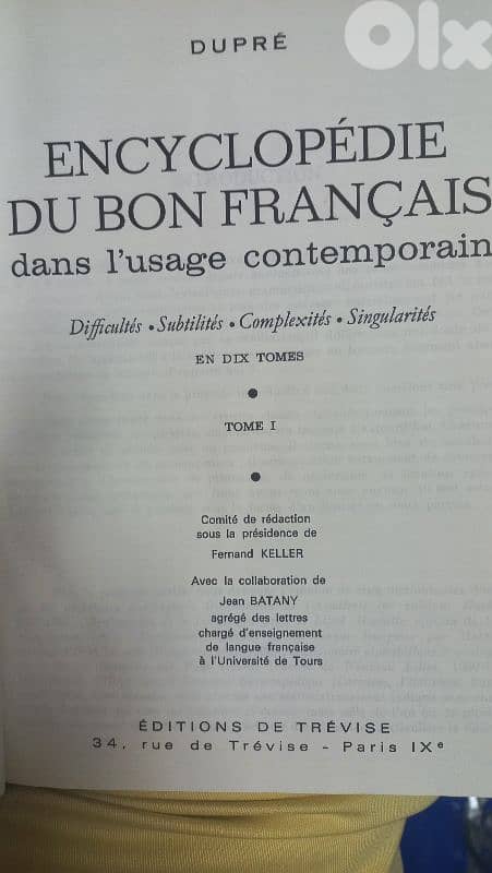 Encyclopedie du Bon Francais - Dupre 2
