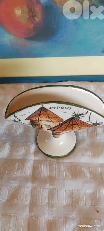 vintage ceramic napkin holder 1