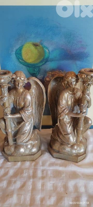 Vintage  Angel Regule gold-colored