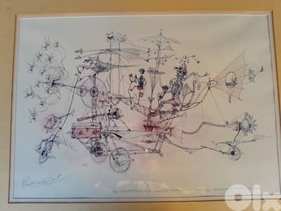 Rare collectible authentic  ROWLAND EMETT  double signiture