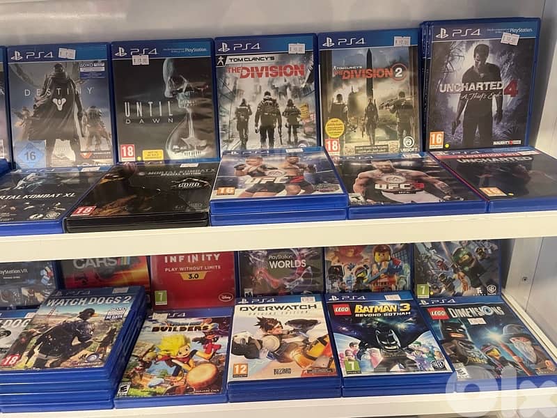 Used Ps4 games 1