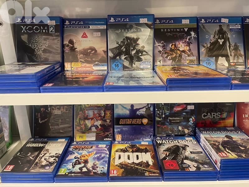 Used Ps4 games 2