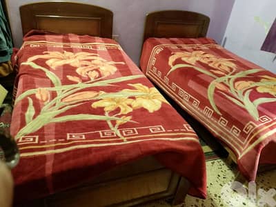 تختين مفرد مع فرش